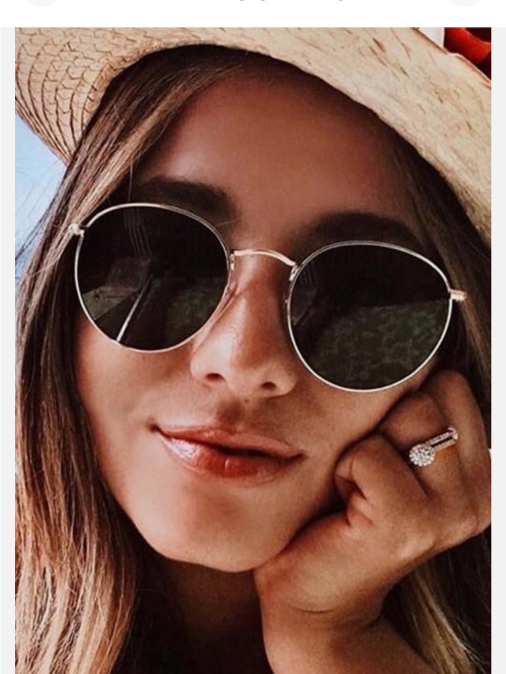 Sunglasses Round HEXA Women Men GAFAS SHADZ Medium Size